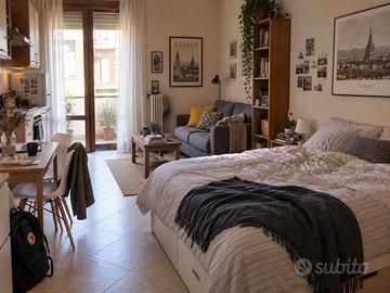 Monolocale arredato : corso peschiera