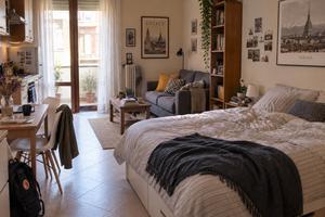 Monolocale arredato : corso peschiera