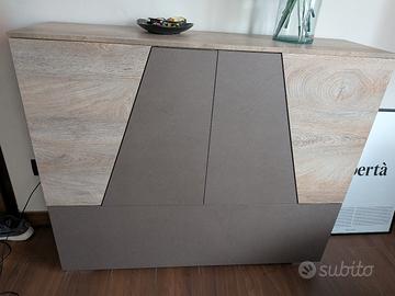 Madia quercia e bronzo 