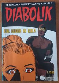 Diabolik fumetto n.6 (anno XXIX)