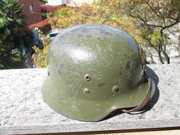 Elmetti tedesco M35 e Z 42  spagnolo epoca Franco