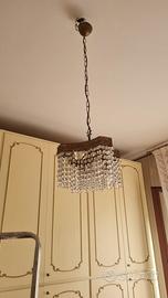 Lampadario vintage a cascata