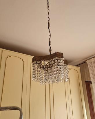 Lampadario vintage a cascata