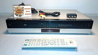 Videoregistratore vhs dvd LG V190 combo PERFETTO