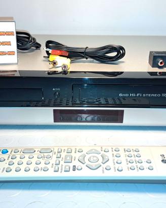 VIDEOREGISTRATORE VHS DVD LG V190 COMBO PERFETTO