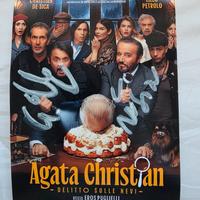 Copertina Film Autografata da Cristian De Sica e L
