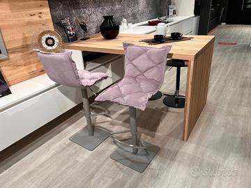 Sgabelli Digione Target Point colore blu e lilla