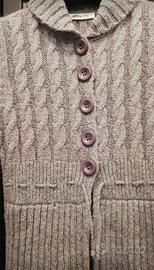 Cardigan lungo  11/12 anni. Angora. Cerimonia. 