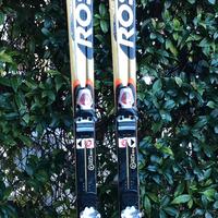 Sci + attacchi 167cm.