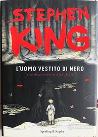 Libro romanzo L’uomo vestito di nero-Stephen King