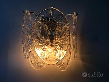 MURANO GLASS “NUVOLETTA” SPUTNIK WALL SCONCE ITALY