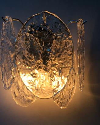 MURANO GLASS “NUVOLETTA” SPUTNIK WALL SCONCE ITALY