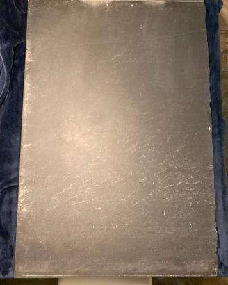 Lastra di ardesia nera per lavagna o tavolo