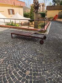 lettino da giardino ikea