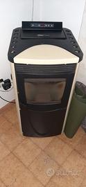 STUFA PELLET PREZIOSA STEEL EXTRAFLAME 