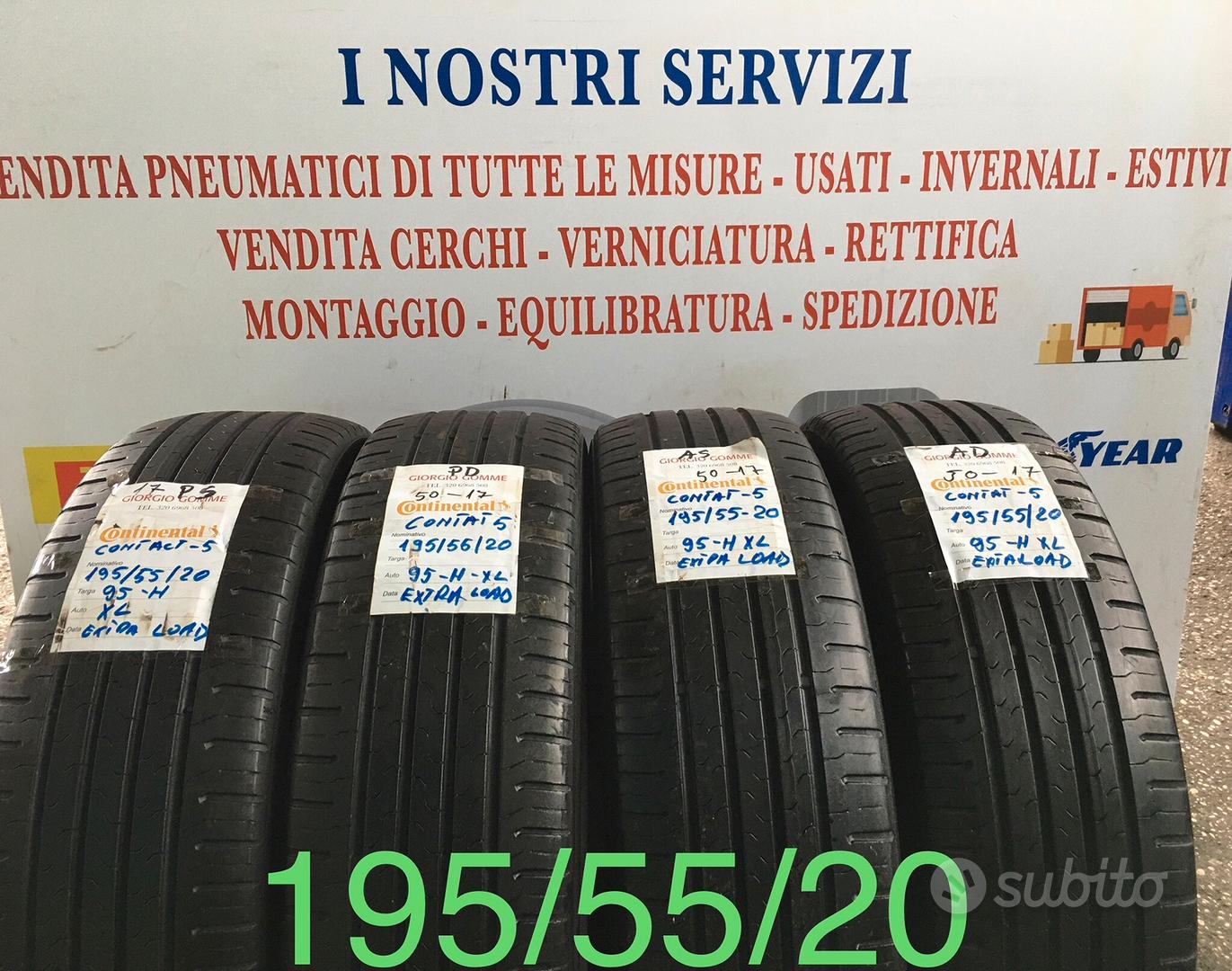 Subito - GIORGIO GOMME - Gomme 195/55/20 - Accessori Auto In vendita a Roma