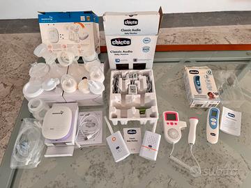 Kit Tiralatte, termom, radioline e battito fetale