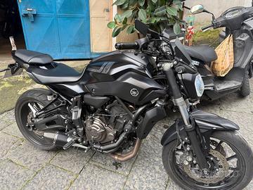 Yamaha MT07 anno 2017 27000km