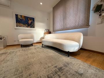 Poltrona Kartell Lunam Orsetto bianca originale