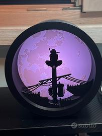 Lampada Itachi Stampata 3d (anime naruto)