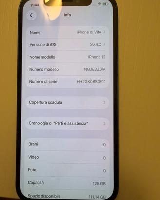 iPhone 12 128 giga