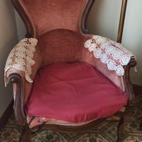 Poltrona Bergère da rivestire