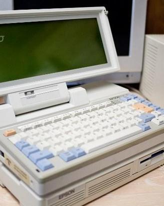 Laptop Epson Px-16, storico-museo 1990