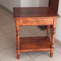 tavolino vecchio piano girevole