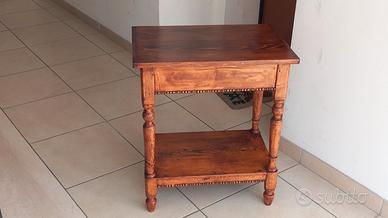 tavolino vecchio piano girevole