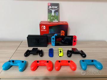 Switch + 4 Joi-Con + Garanzia estesa + FC25
