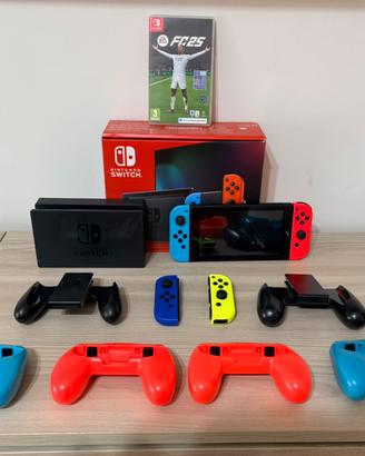 Switch + 4 Joi-Con + Garanzia estesa + FC25