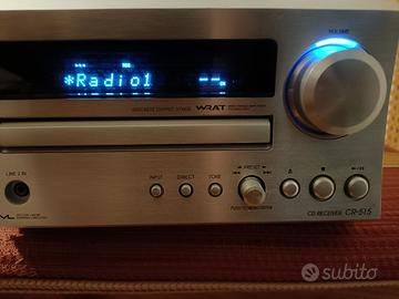 HIFI COMPATTO  ONKYO  CR515 + CASSE + SUBWOOFER