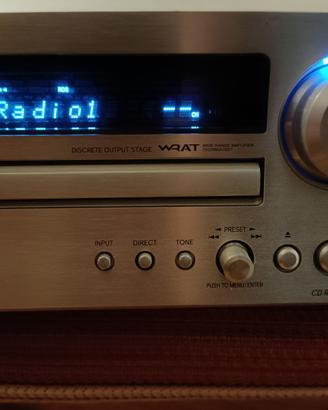 HIFI COMPATTO  ONKYO  CR515 + CASSE + SUBWOOFER
