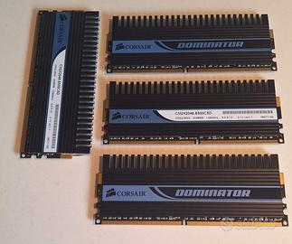 RAM Corsair Dominator XMS2 DDR2 8GB (4×2GB) 1066