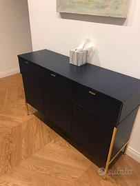 Mobile blue notte e oro