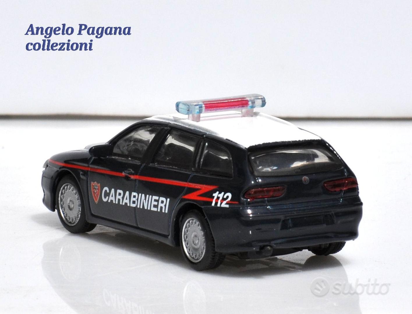 Modellini auto POLIZIA scala 1:43 ALFA ROMEO 156 diecast collezione