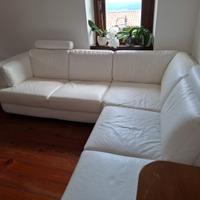 Divano  Chateaux d'ax angolare in pelle 