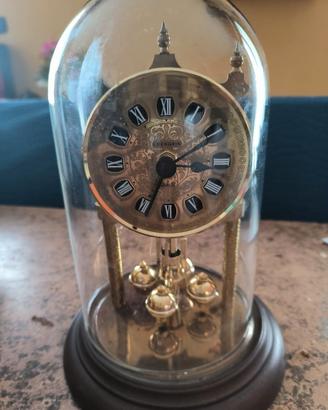 Orologio da tavolo campana in vetro