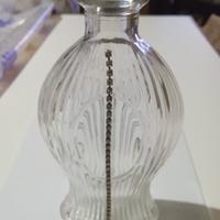Vaso per fiori trasparente strass Settimo Cielo 