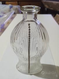 Vaso per fiori trasparente strass Settimo Cielo 