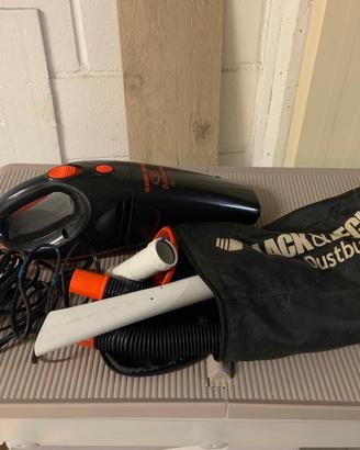 Black and Decker aspirapolvere auto 12V