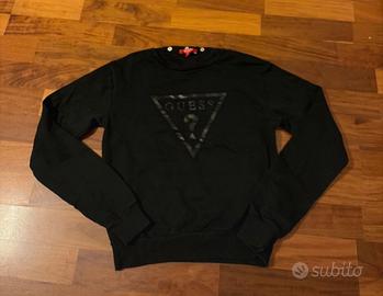 maglia a maniche lunghe felpata da donna Guess