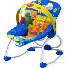 Sdraietta neonato hamaca evolutiva Asalvo blu
