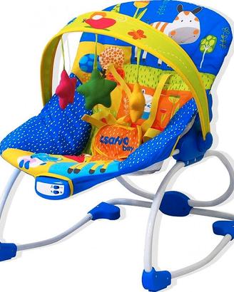 Sdraietta neonato hamaca evolutiva Asalvo blu