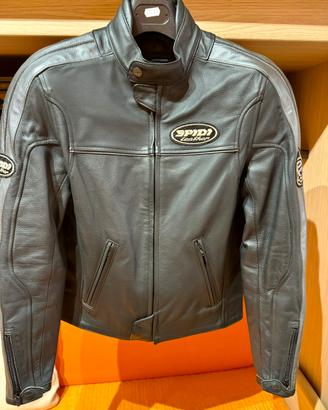 Giacca pelle moto spidi