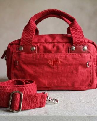 Borsa a mano e tracolla Carpisa rossa
