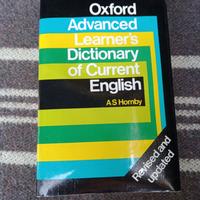 Oxford Advance Learner's Dictionary of Current Eng