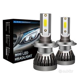 Lampadine luci led h7 auto moto universali