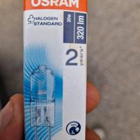 lampadina alogena 20w osram 31 pz