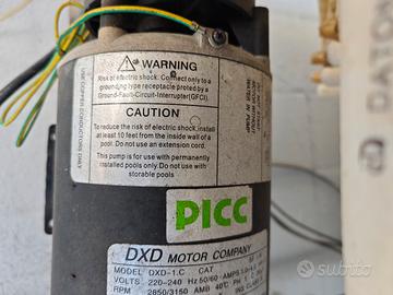 pompa acqua per idromassaggio 